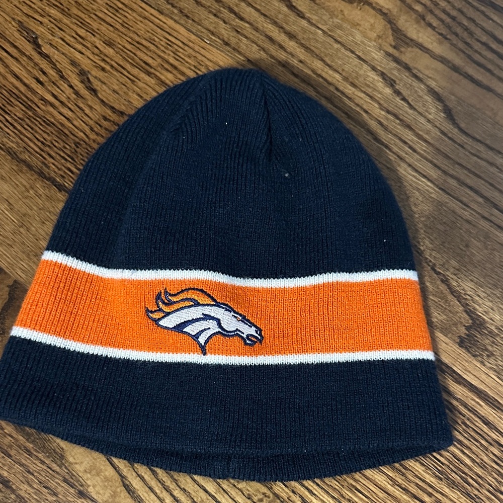 Reversible Broncos Beanie